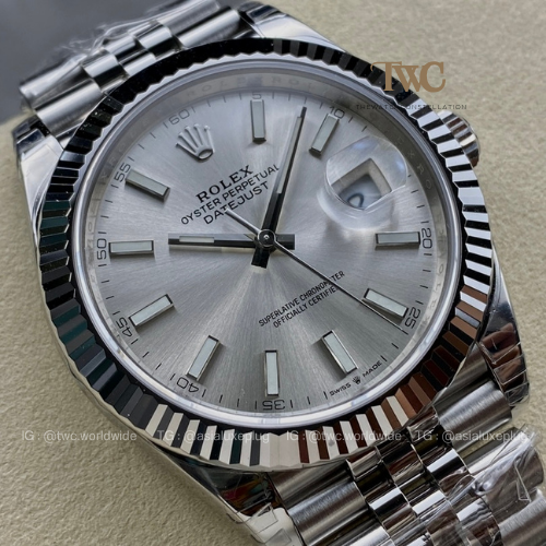 Rolex Datejust Silver