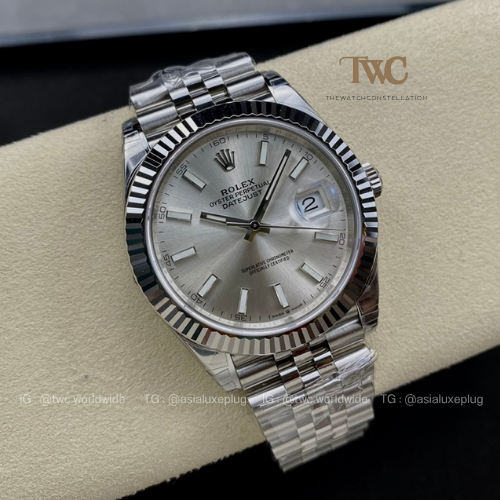 Rolex Datejust Silver