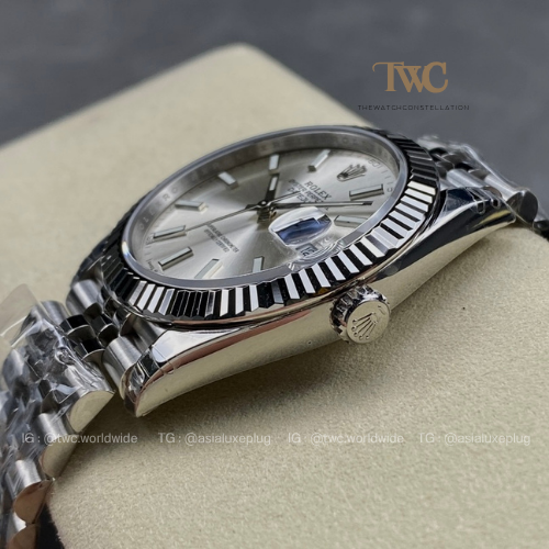 Rolex Datejust Silver