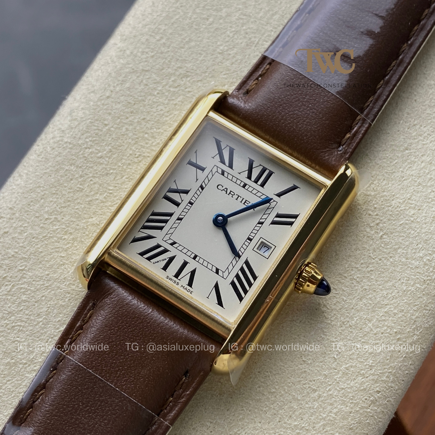 Cartier Tank Louis Date
