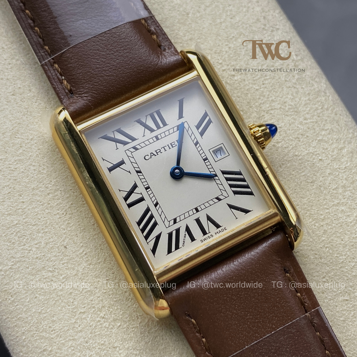 Cartier Tank Louis Date