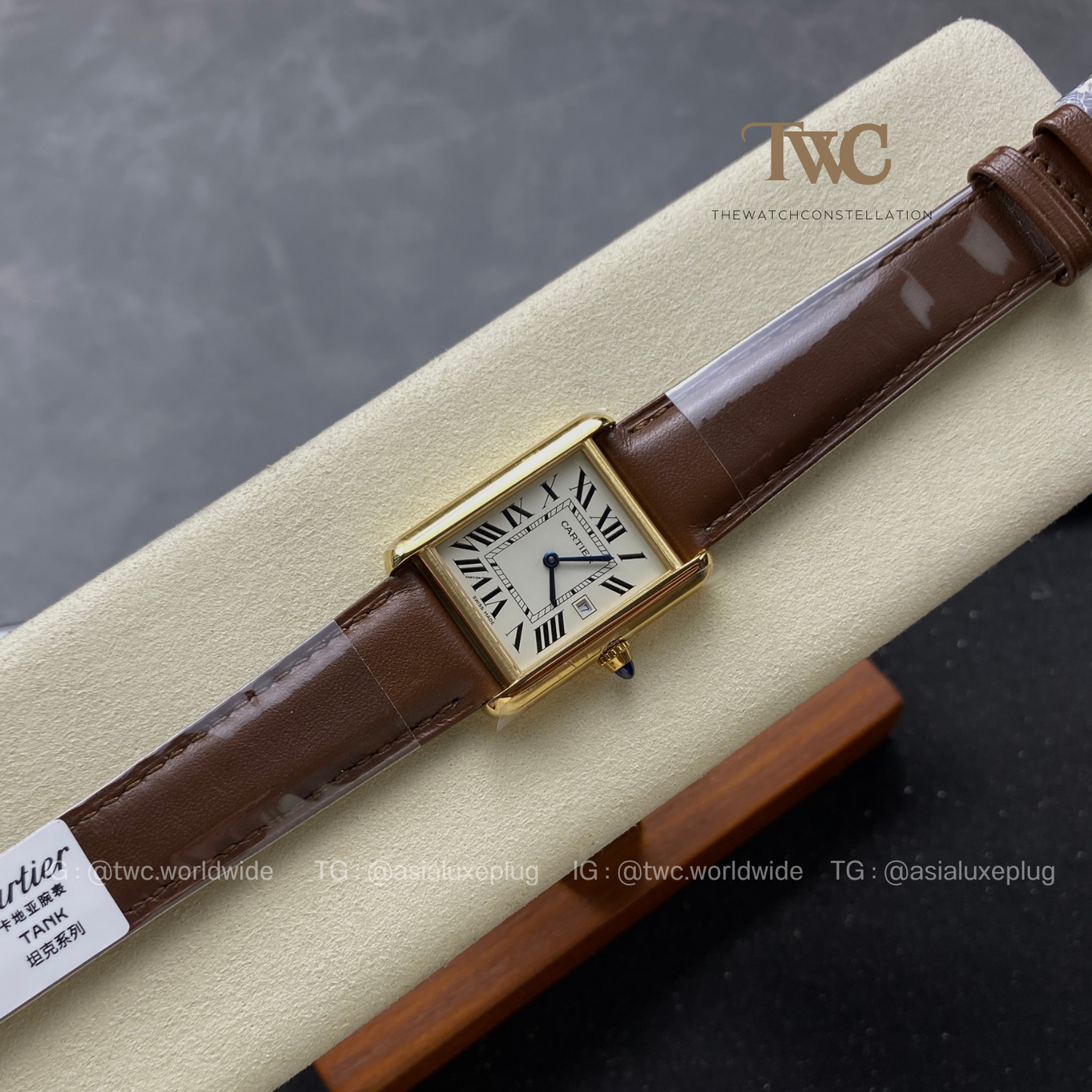Cartier Tank Louis Date