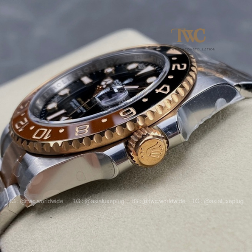 Rolex GMT Rootbeer 2 Tone