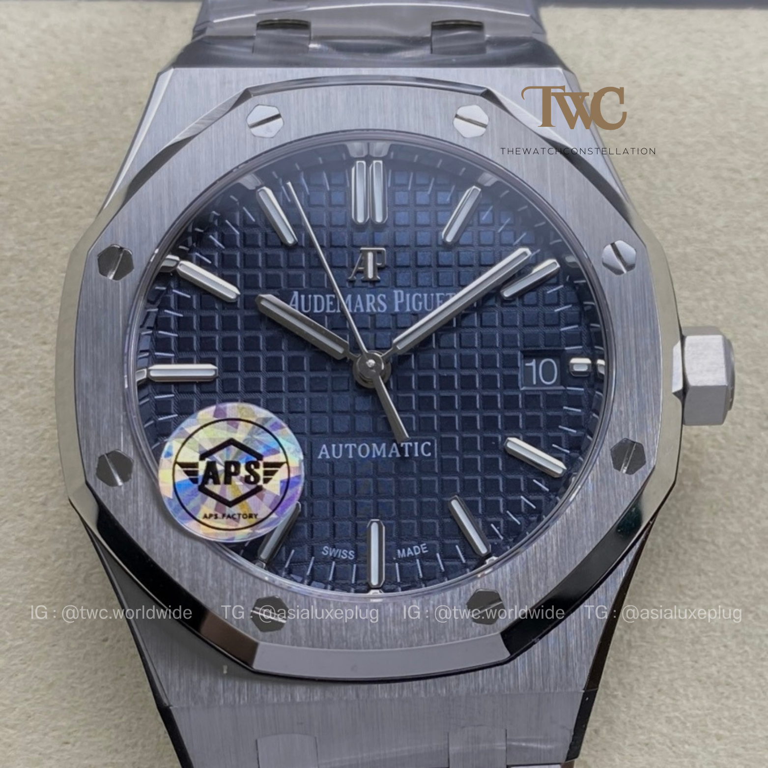 Audemars Piguet 15450 Blue Dial