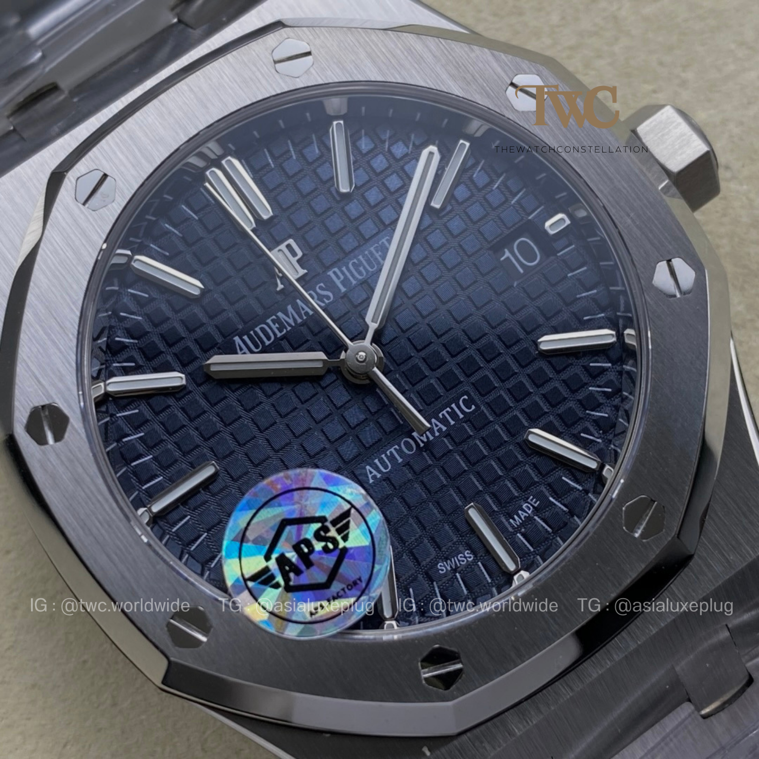 Audemars Piguet 15450 Blue Dial