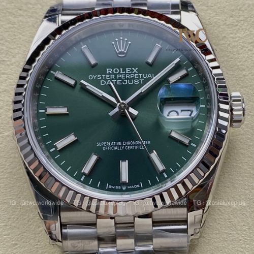 Rolex Datejust Green