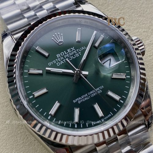 Rolex Datejust Green