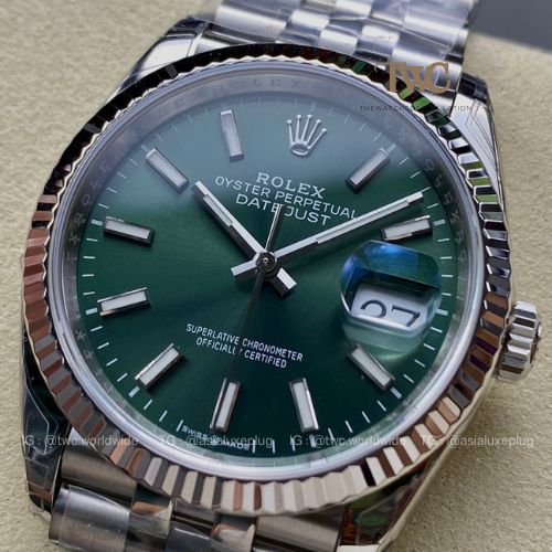 Rolex Datejust Green