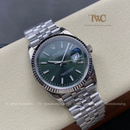 Rolex Datejust Green