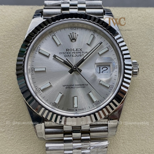 Rolex Datejust Silver