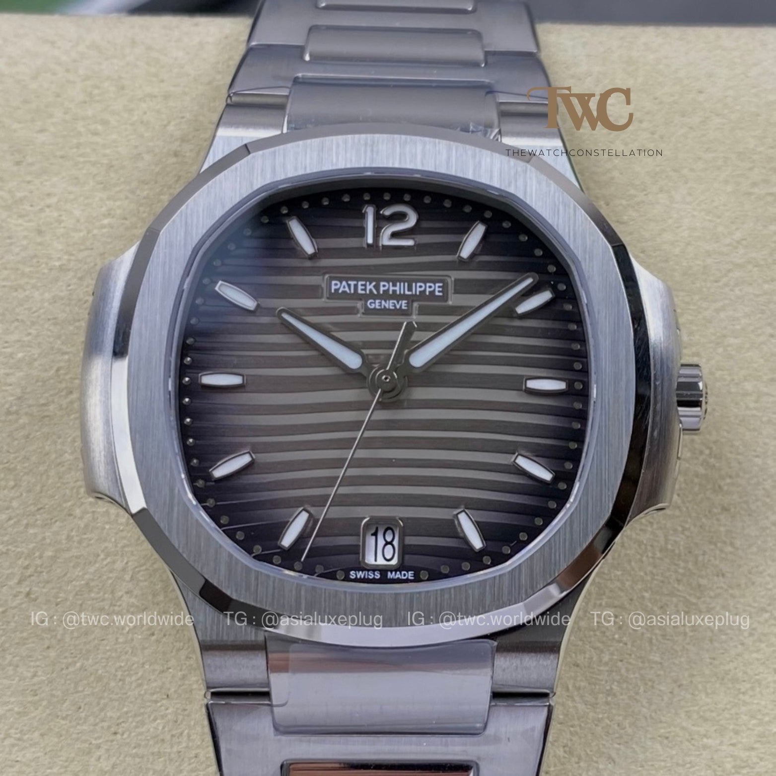 Patek Nautilis 7118 ash grey
