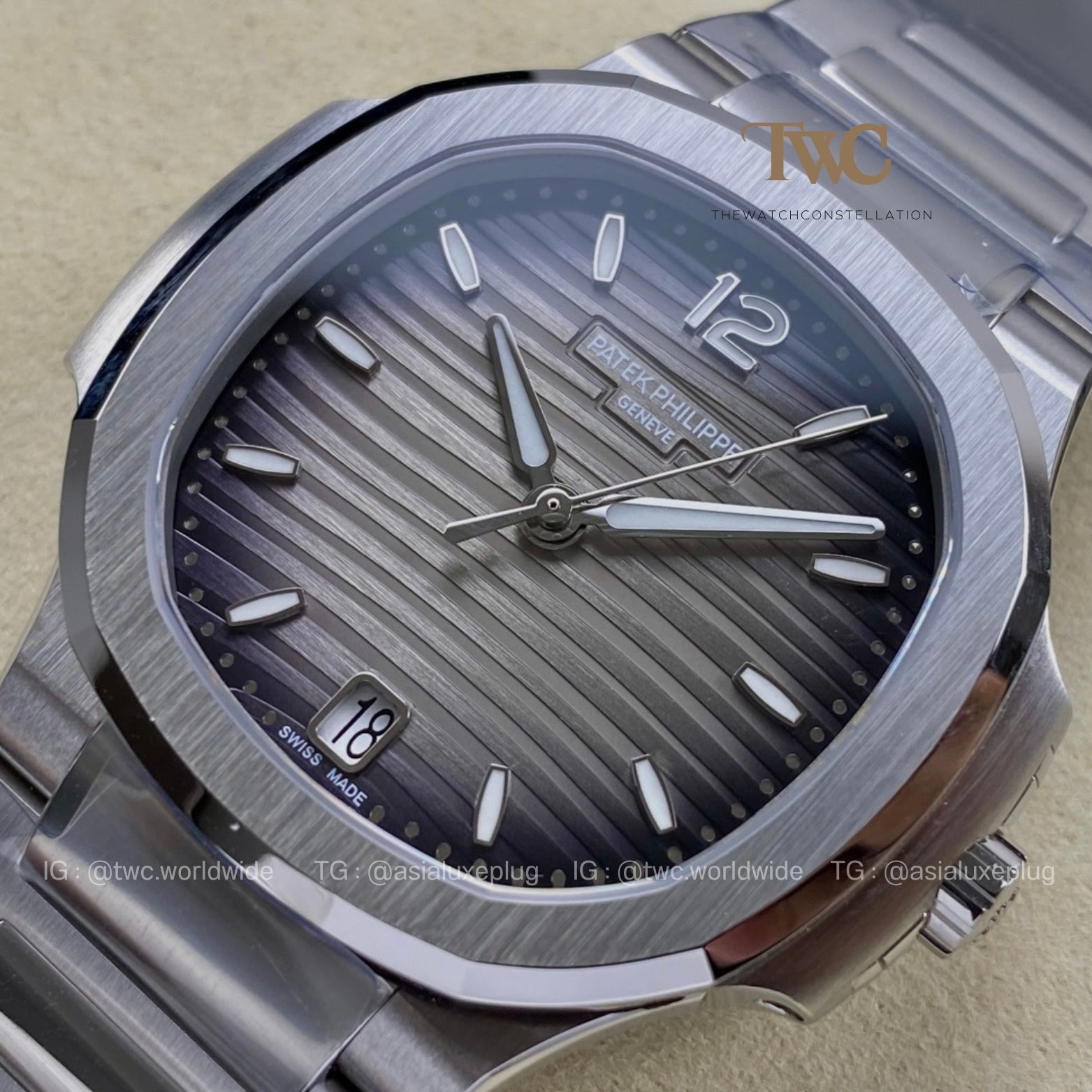 Patek Nautilis 7118 ash grey