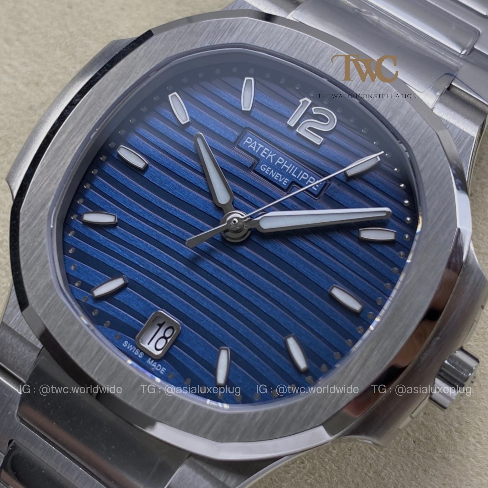 Patek Nautilus 7118 Blue Dial