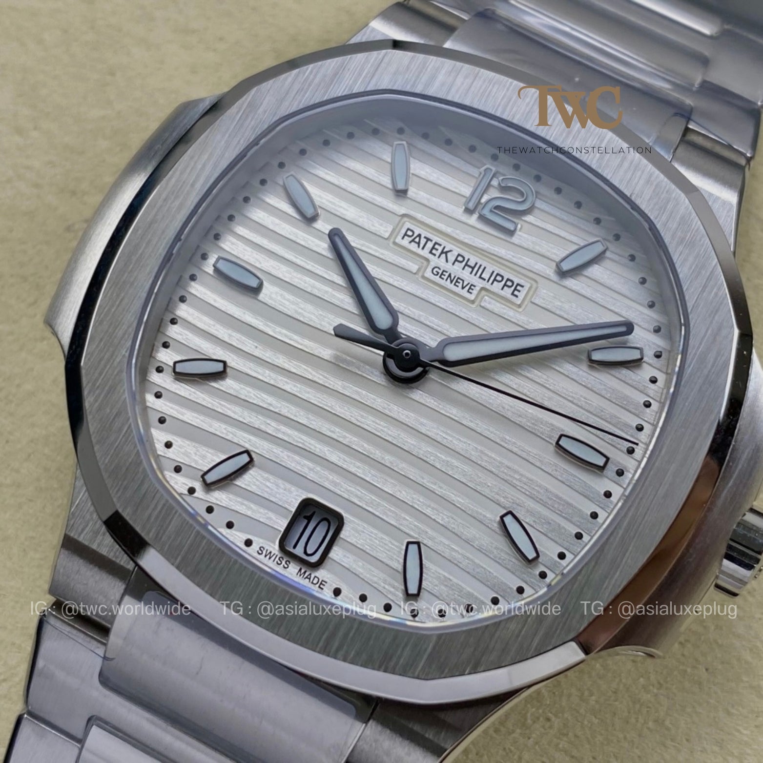 Patek Nautilus 7118 White