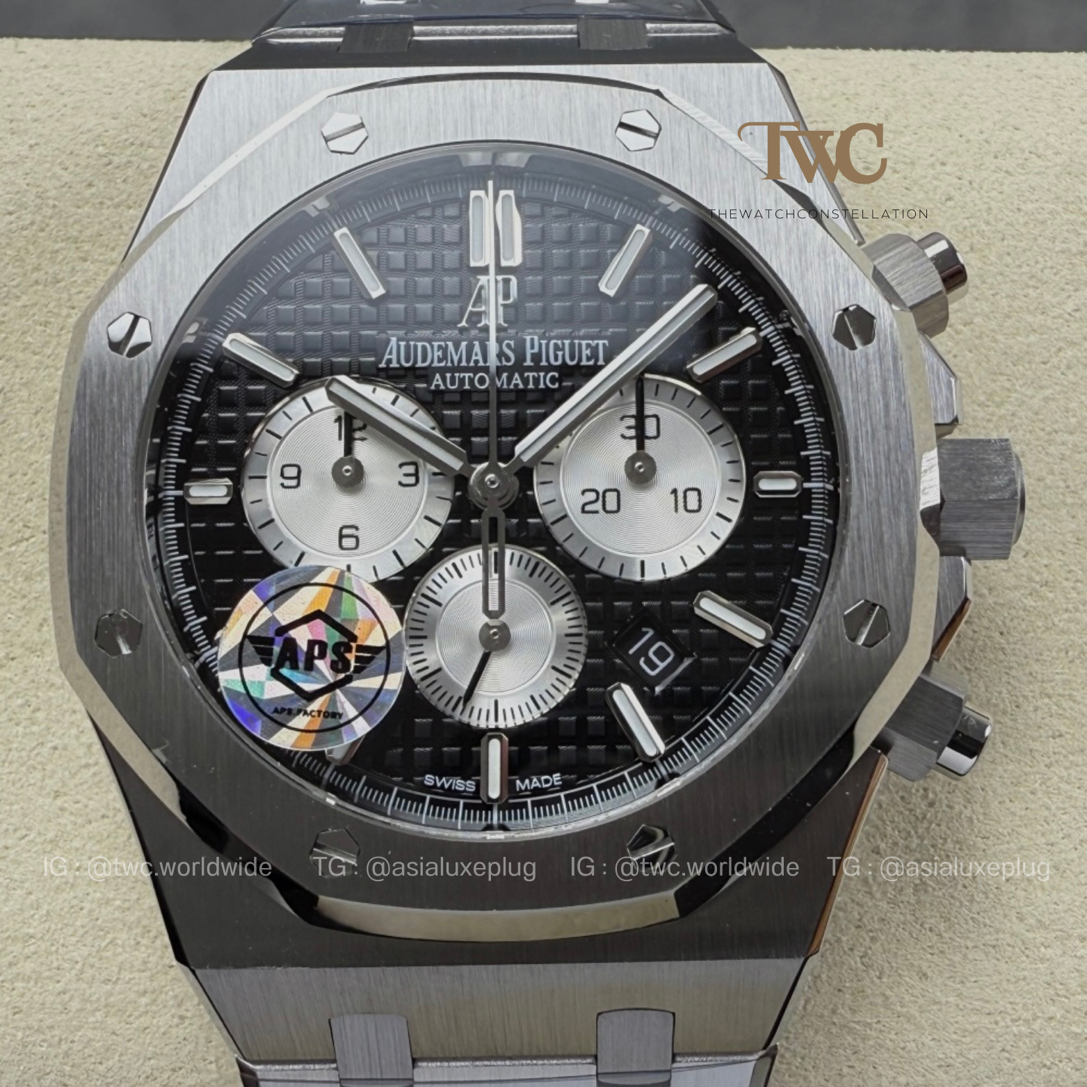 Audemars Piguet Chronograph Black 41MM Black