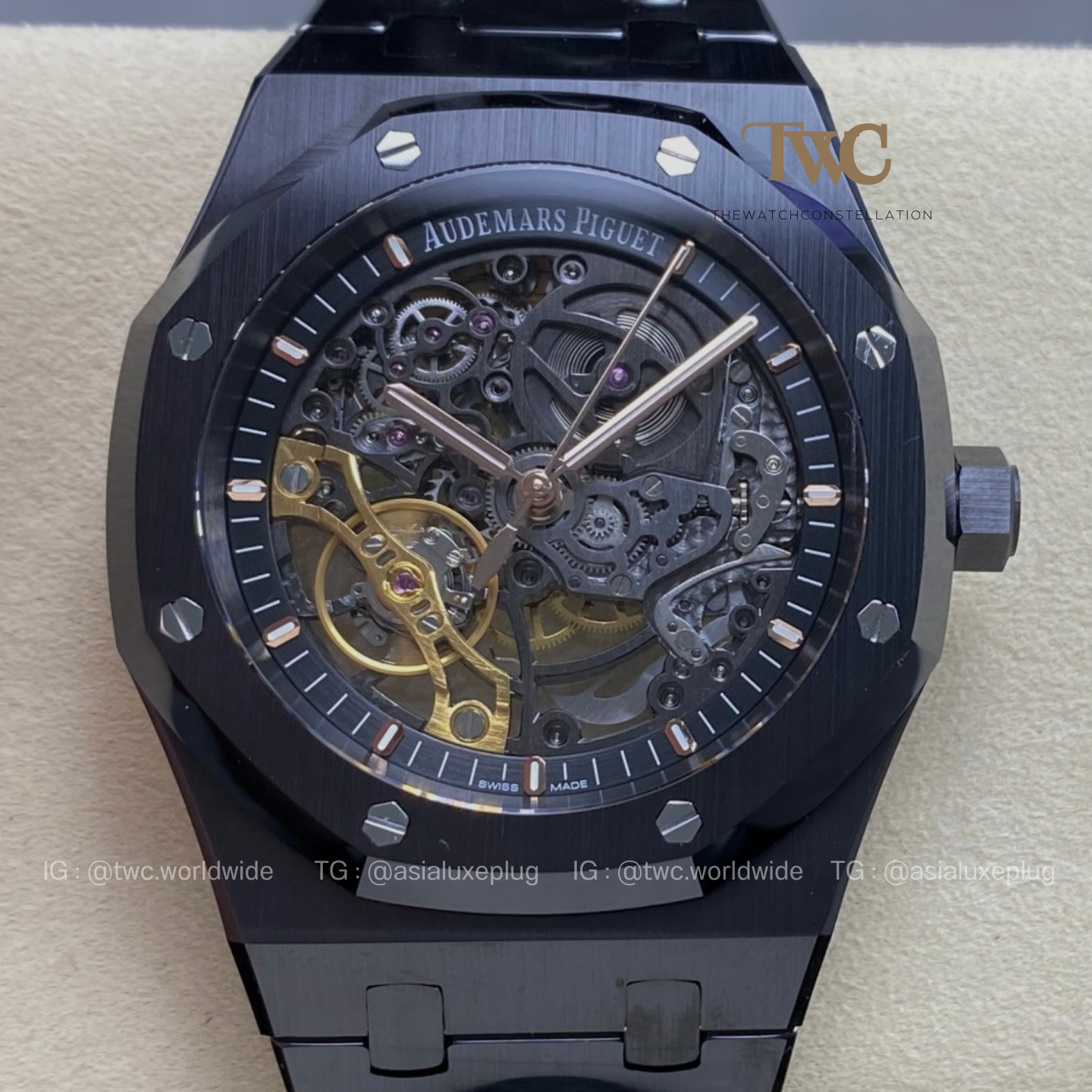 Audemars Piguet Skeleton Full Ceramic
