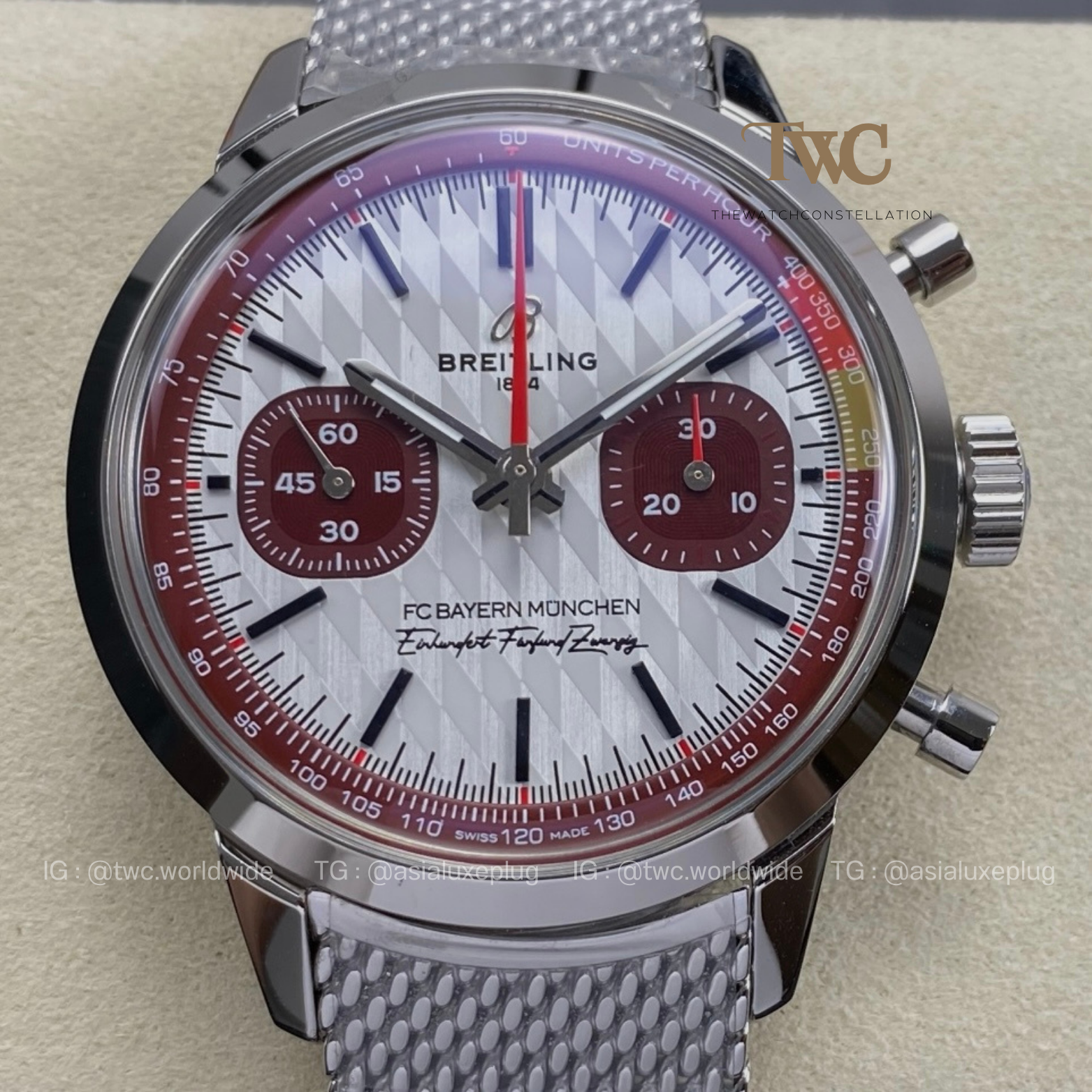 Breitling B01 Chronograph FC Bayern Munich