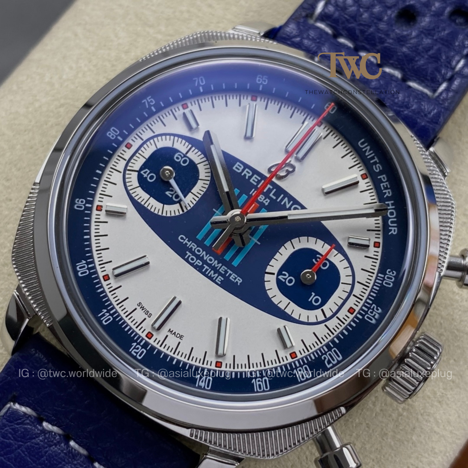Breitling R78 Racing Chronograph Blue