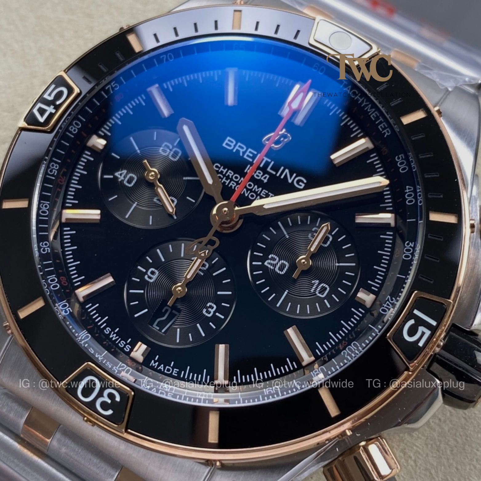 Breitling Supercruise Chronograph Black