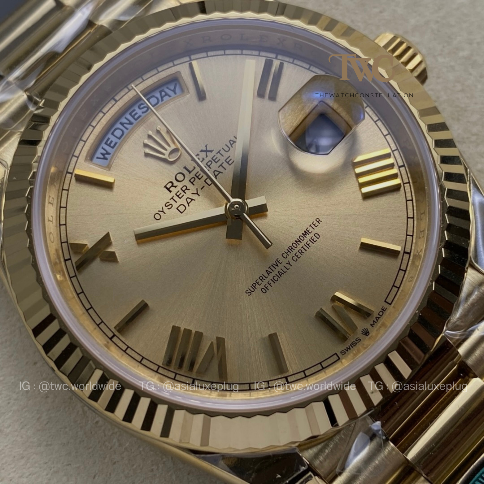 Rolex DayDate Full Yellow Gold