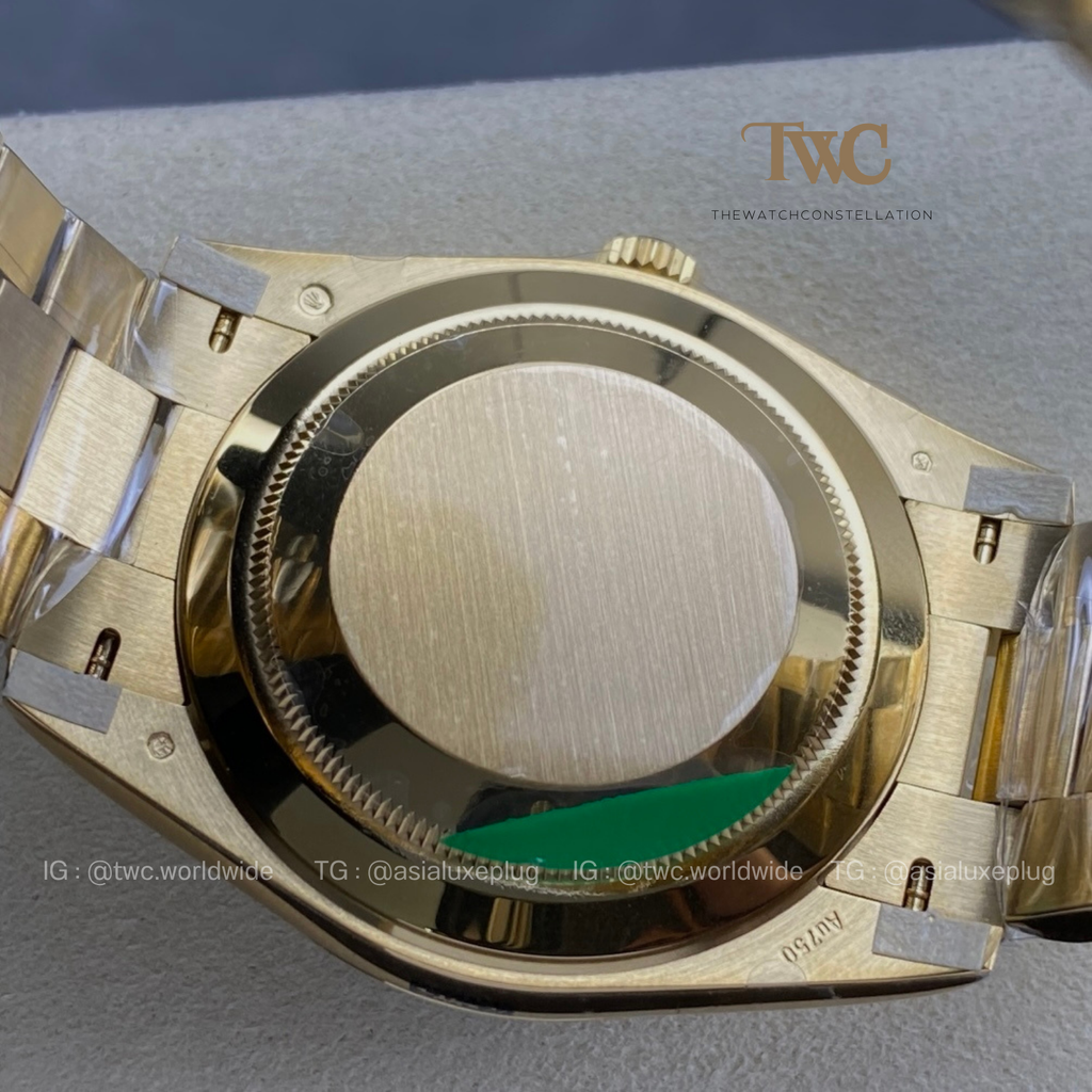 Rolex DayDate Yellow Gold Jade Dial