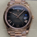 Rolex DayDate Rose Gold Black Ombre