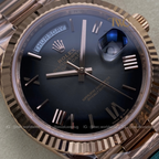 Rolex DayDate Rose Gold Black Ombre