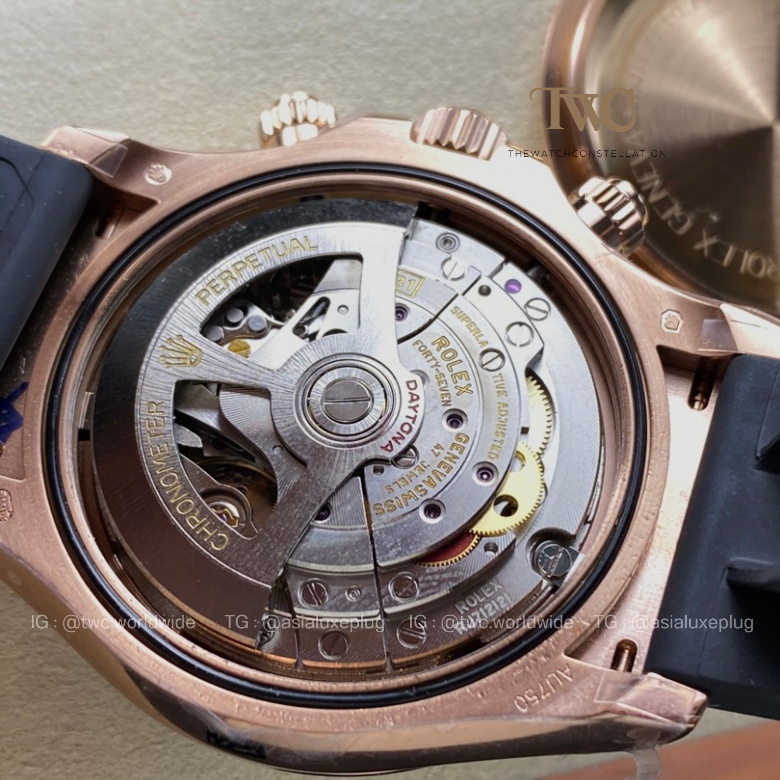 Rolex Daytona OysterFlex Rose Gold