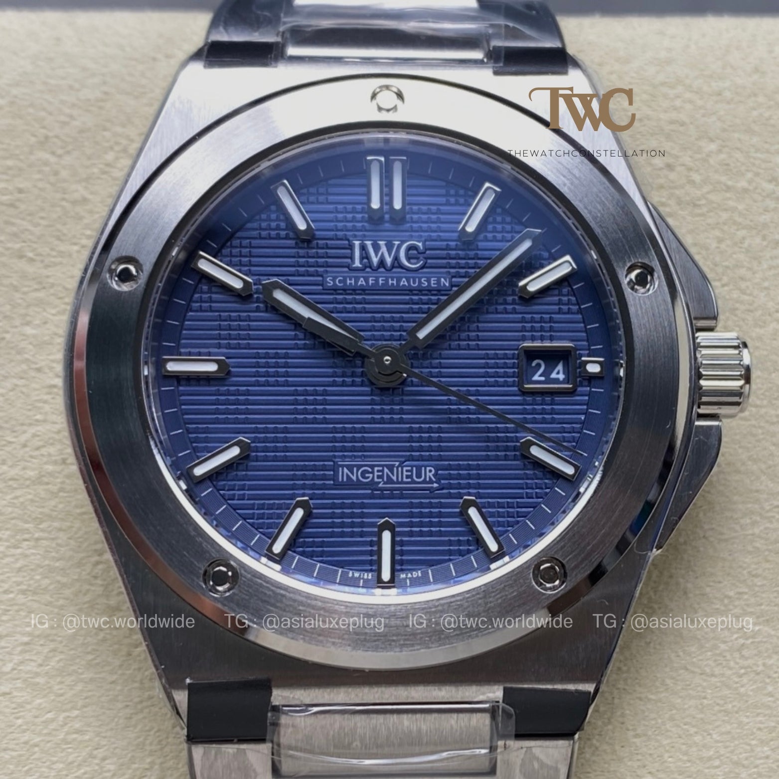 IWC Ingenieur Blue