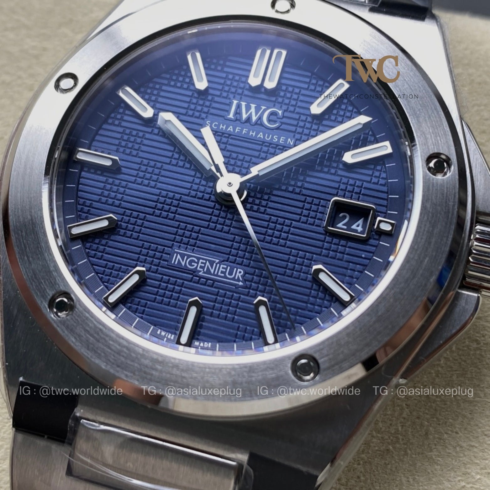 IWC Ingenieur Blue