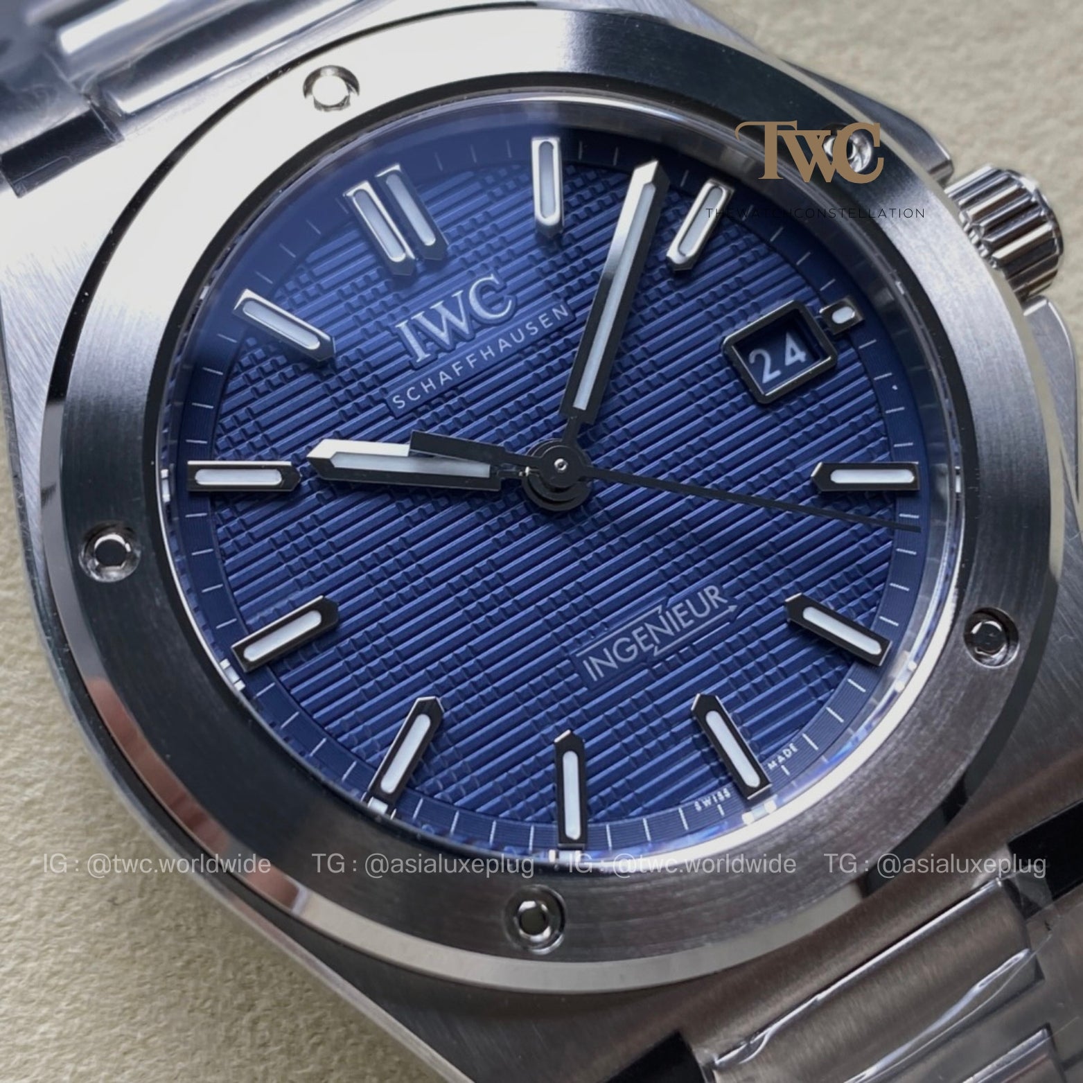 IWC Ingenieur Blue