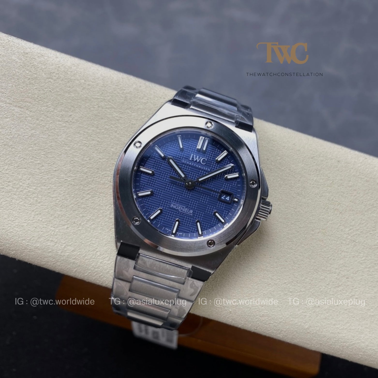 IWC Ingenieur Blue