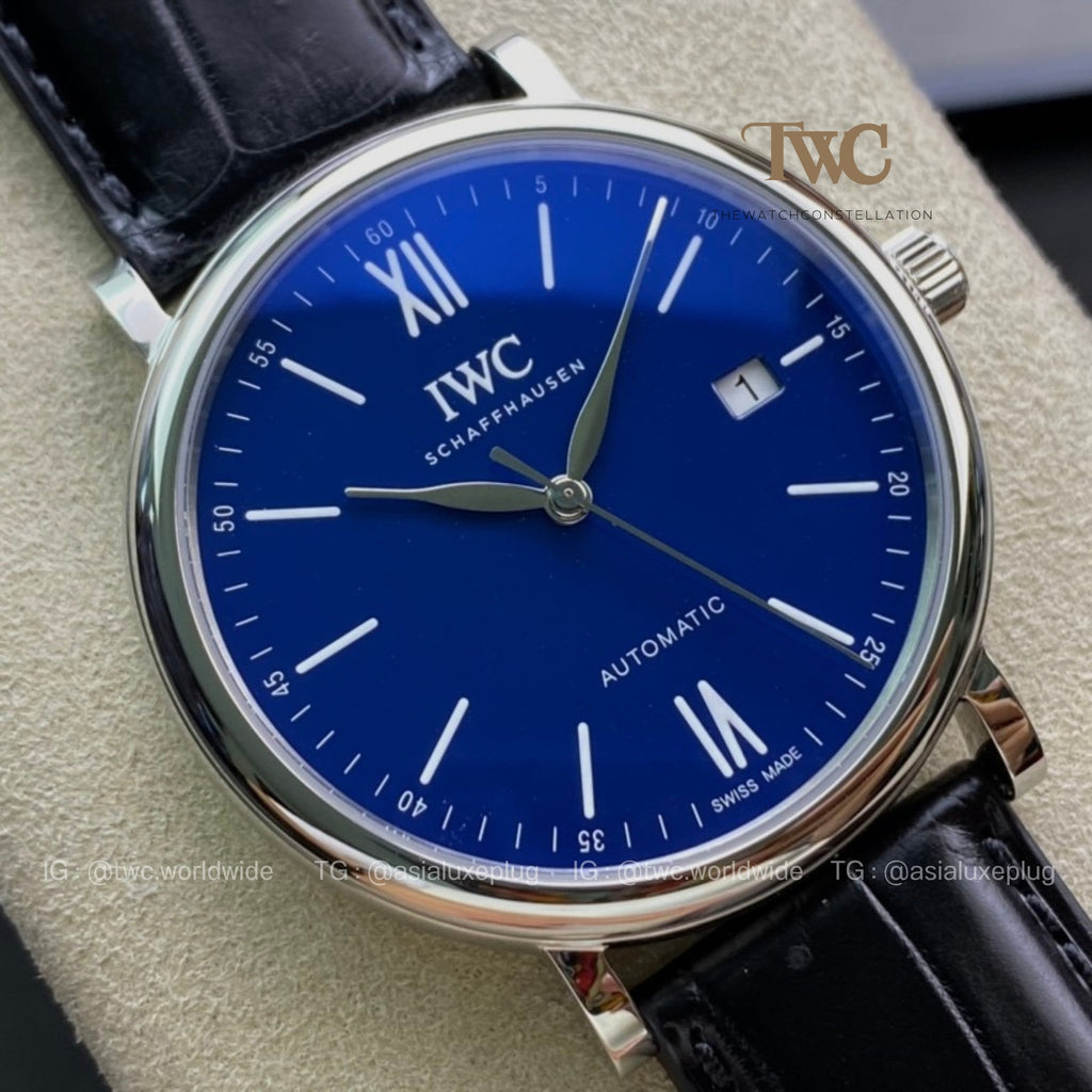 IWC Portofino Blue