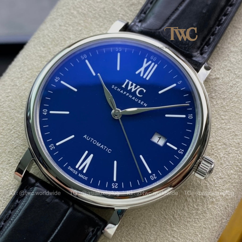 IWC Portofino Blue