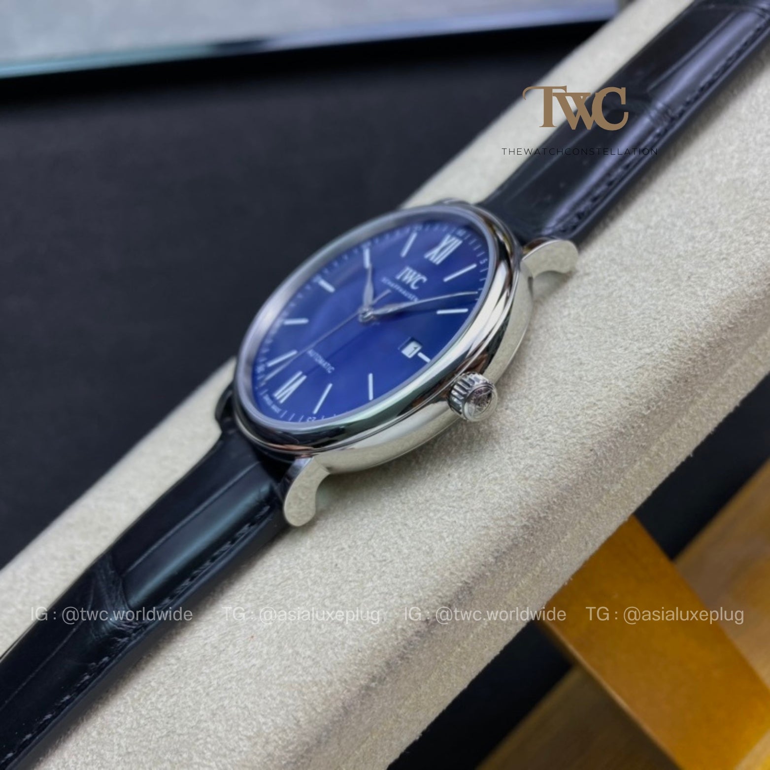 IWC Portofino Blue