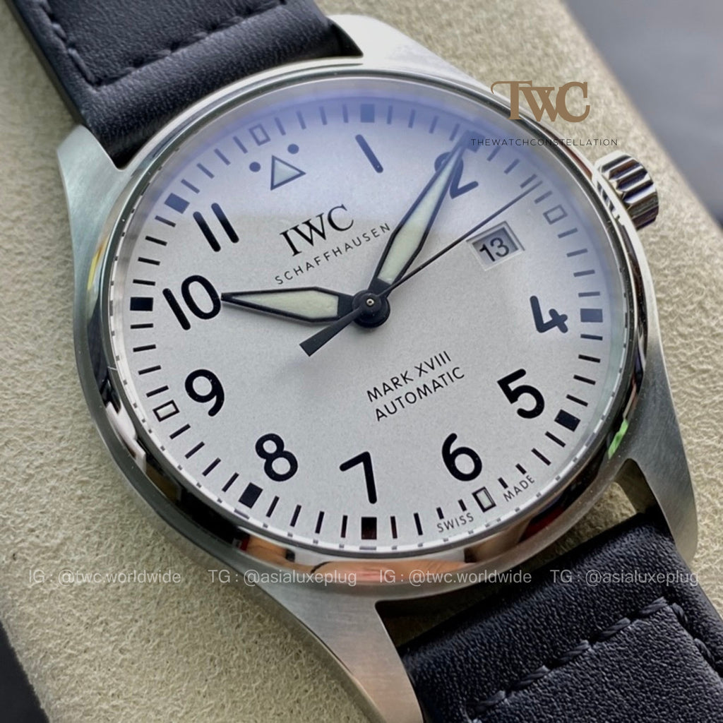 IWC Pilot Mark XVIII White