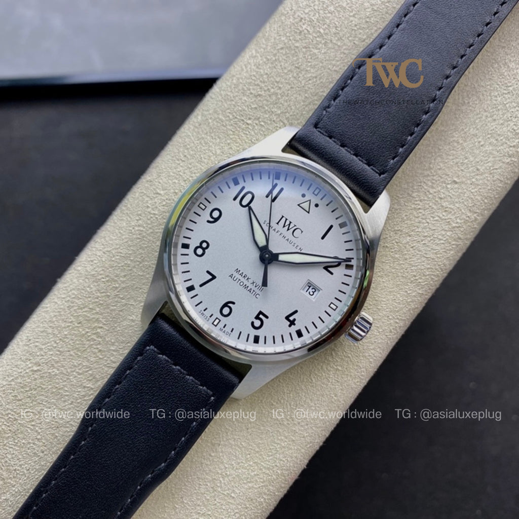 IWC Pilot Mark XVIII White
