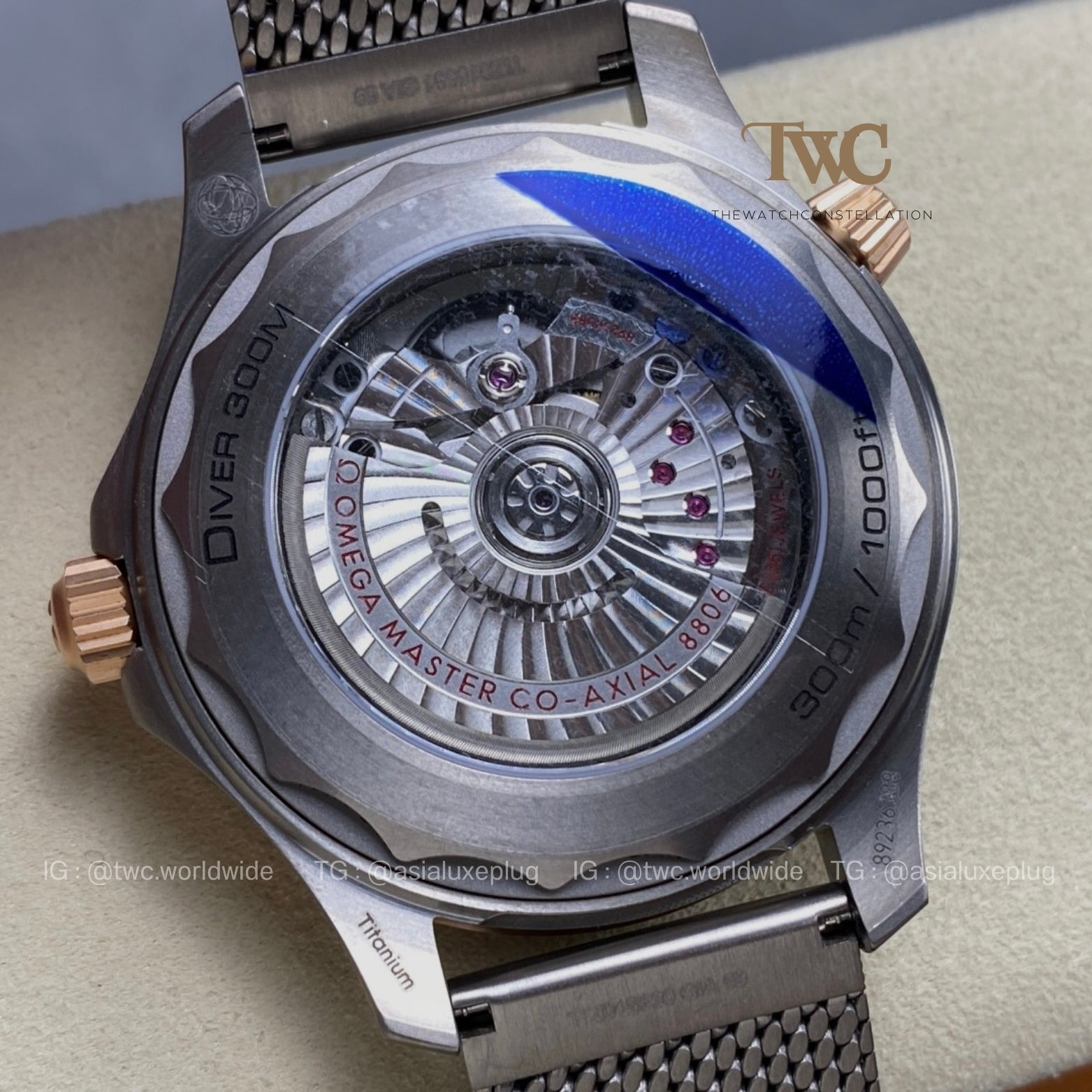 Omega Seamaster Bronze Gold