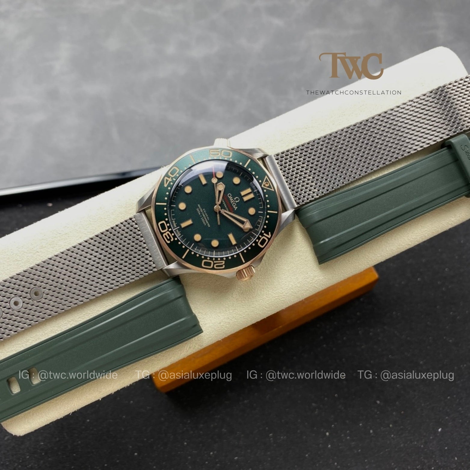 Omega Seamaster Bronze Gold