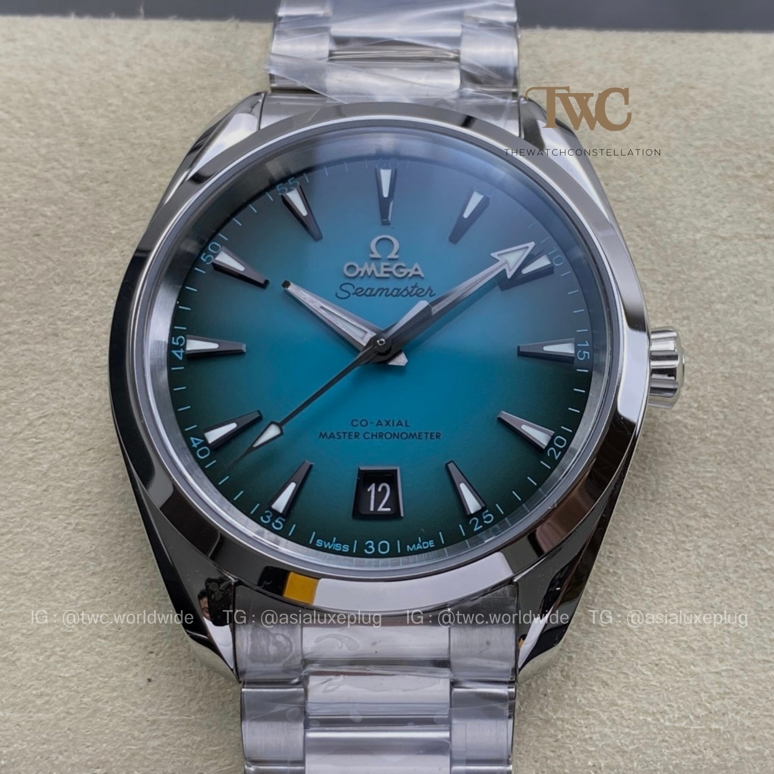 Omega Seamaster Turquoise