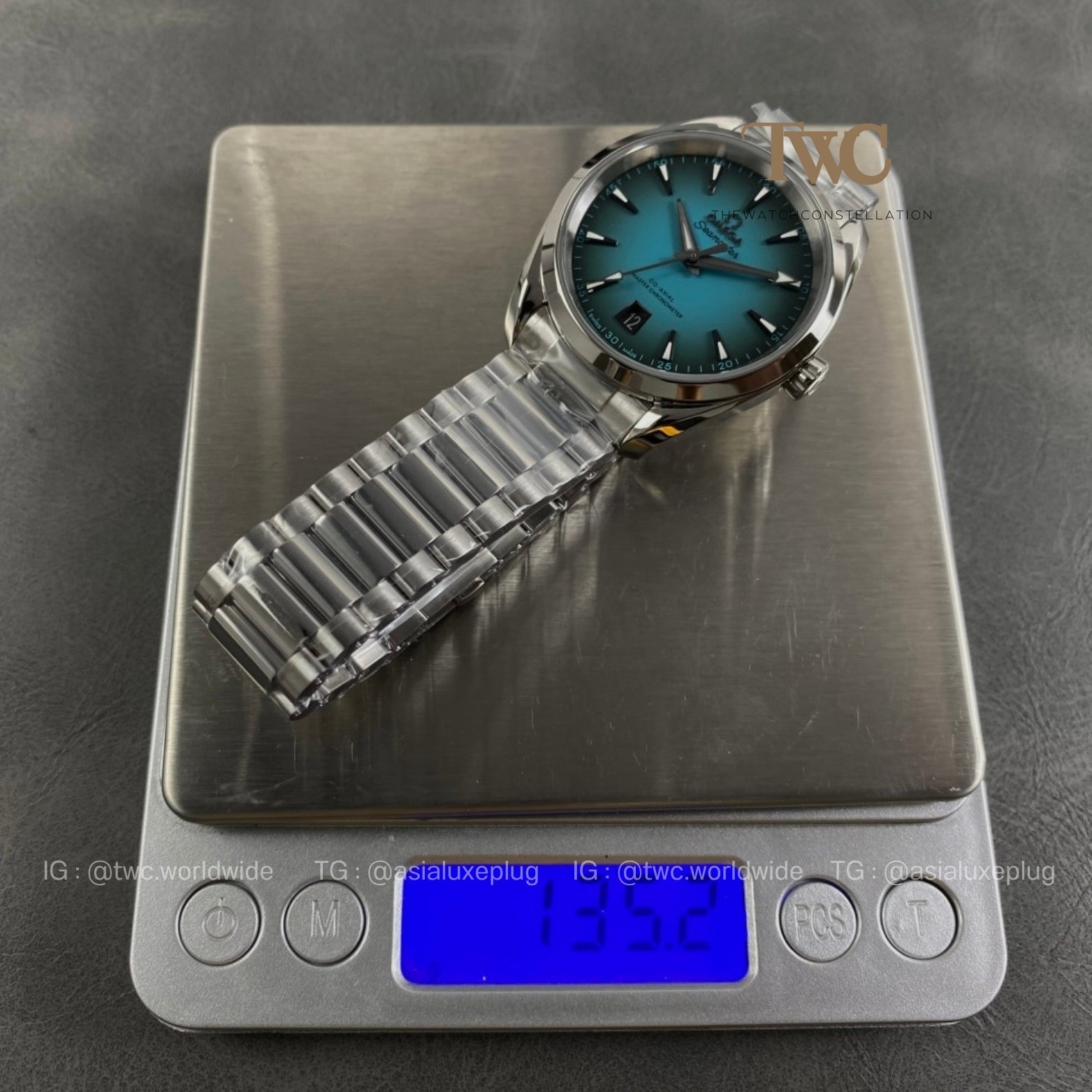 Omega Seamaster Turquoise