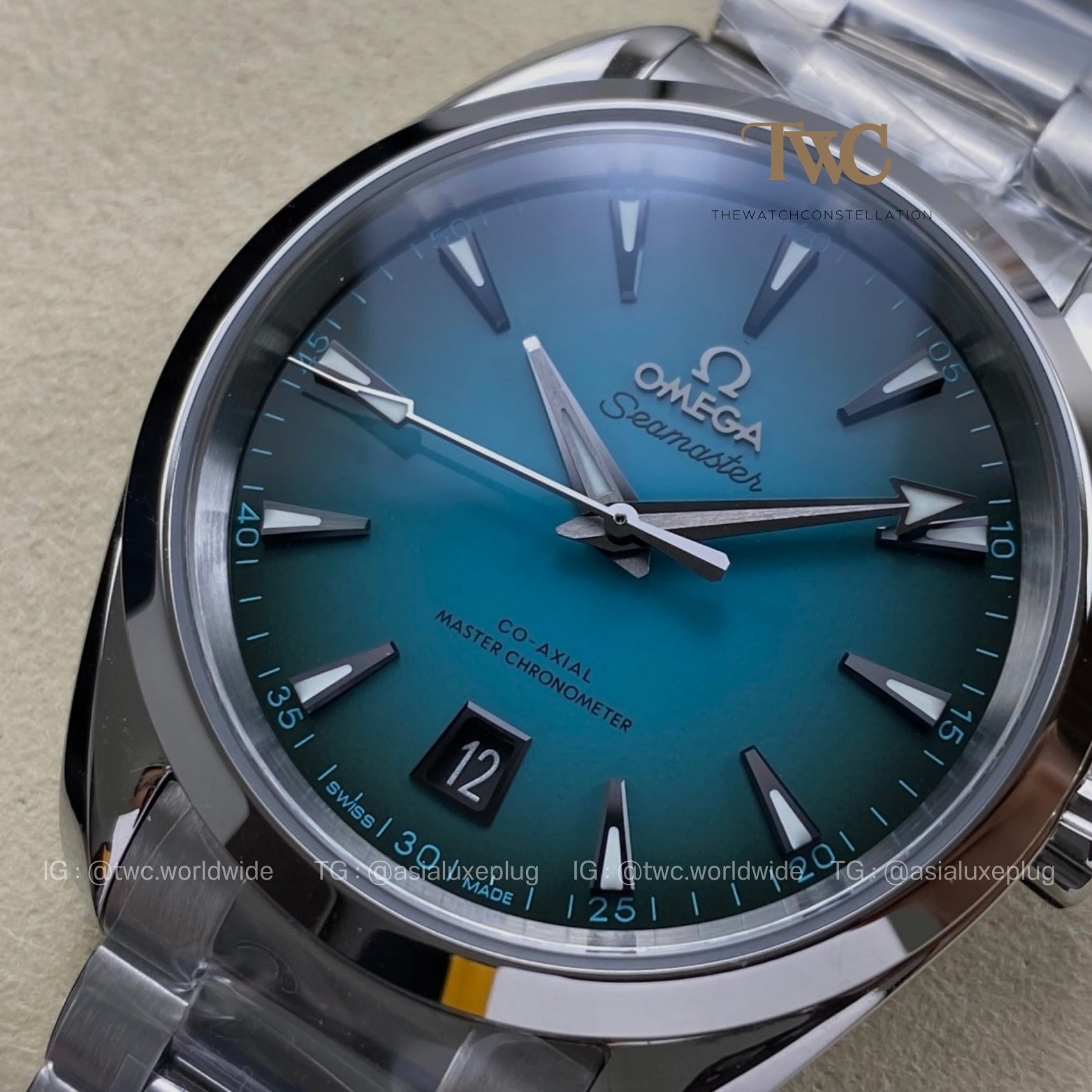 Omega Seamaster Turquoise