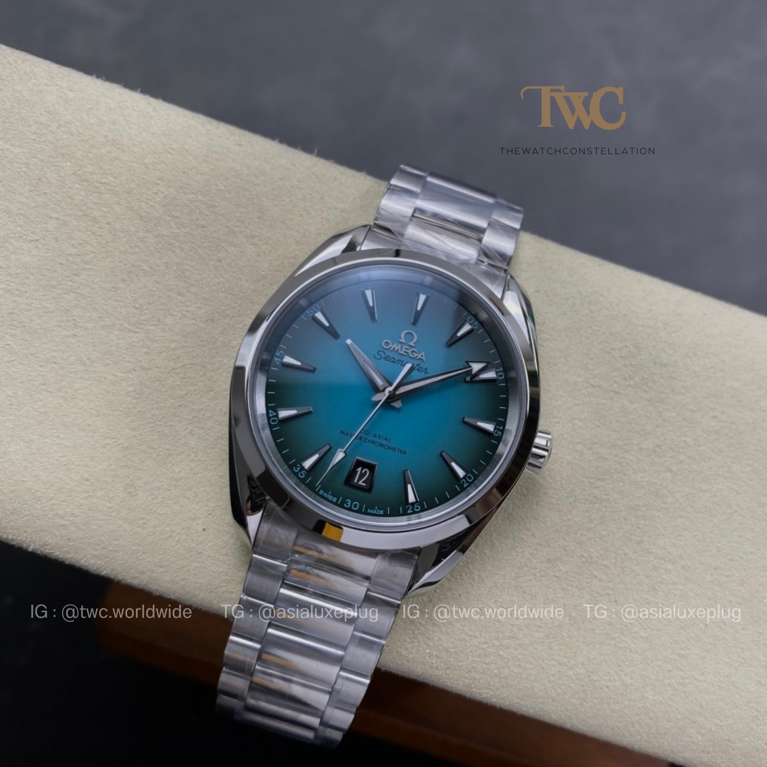 Omega Seamaster Turquoise
