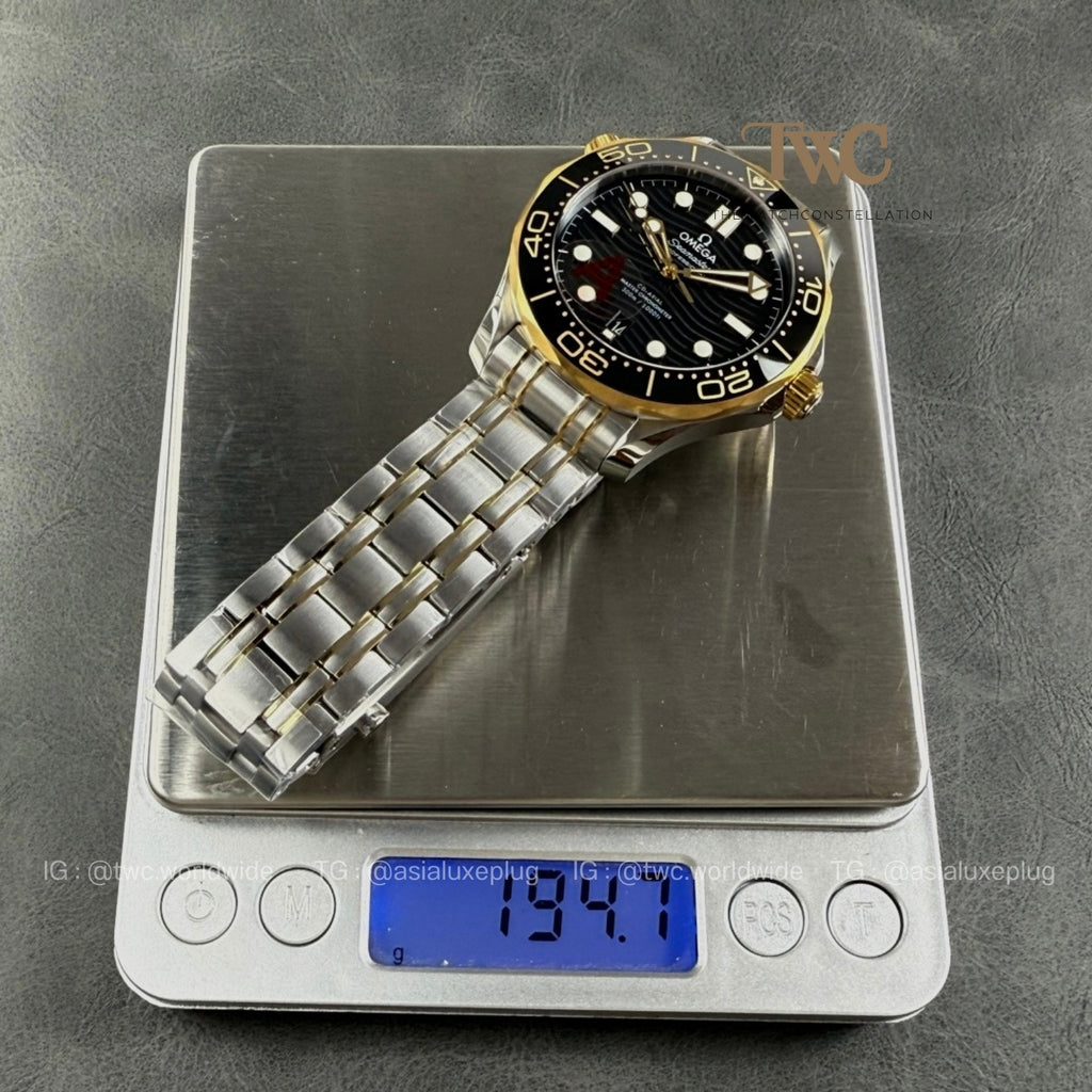 Omega Seamaster Half gold