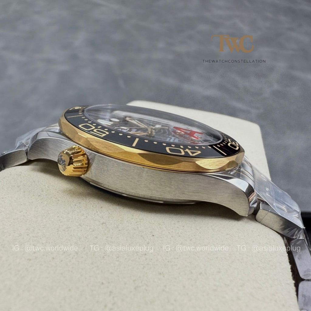 Omega Seamaster Half gold