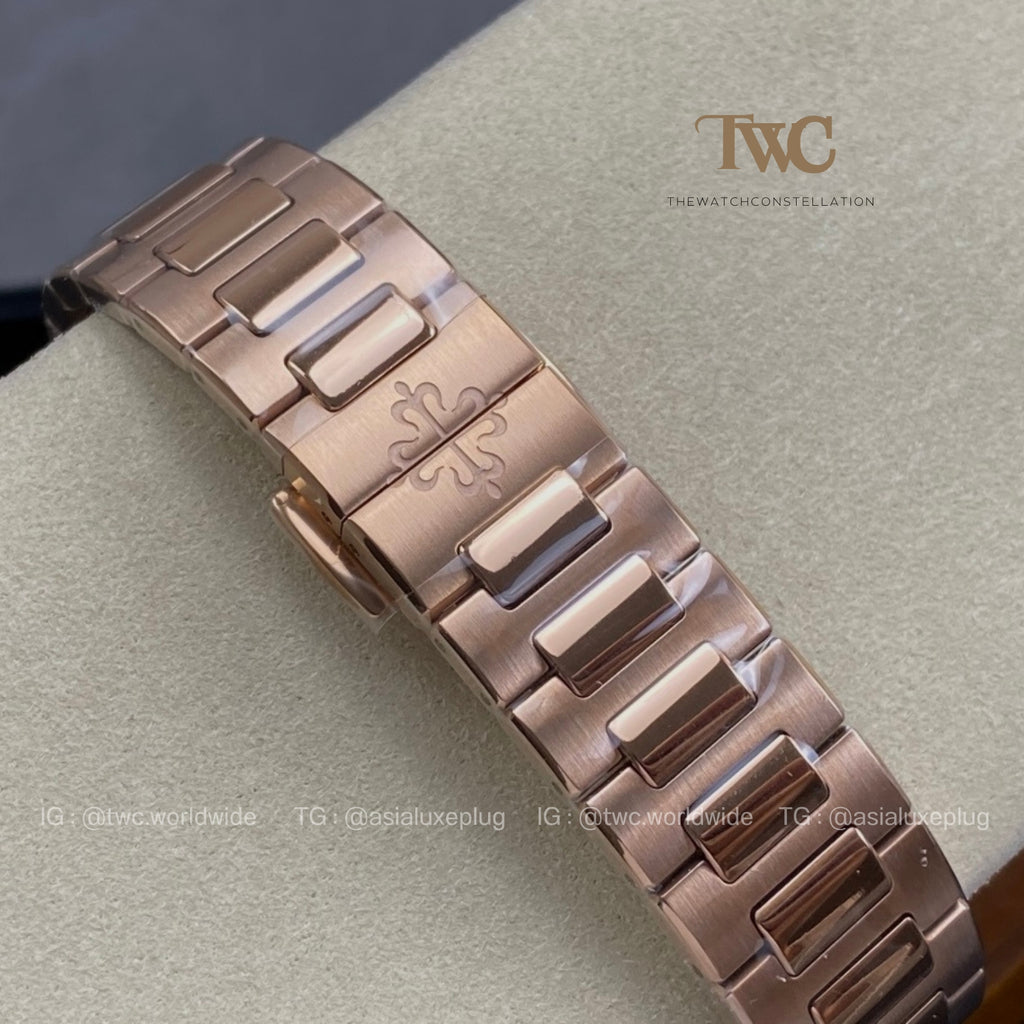 Patek Nautilus 7118 Rose Gold White dial