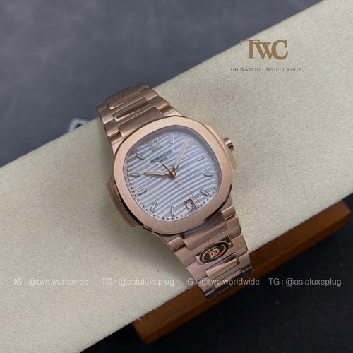 Patek Nautilus 7118 Rose Gold White dial