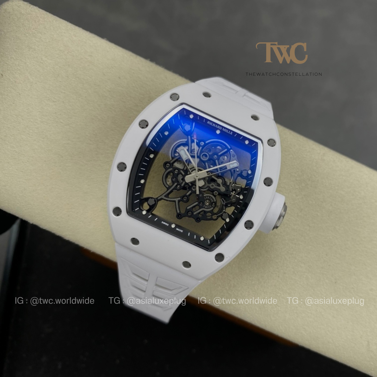 RM 055 White Edition