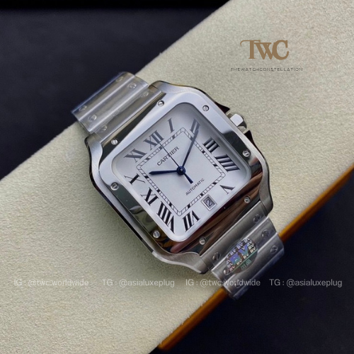 Cartier Santos (Stainless Steel Large)