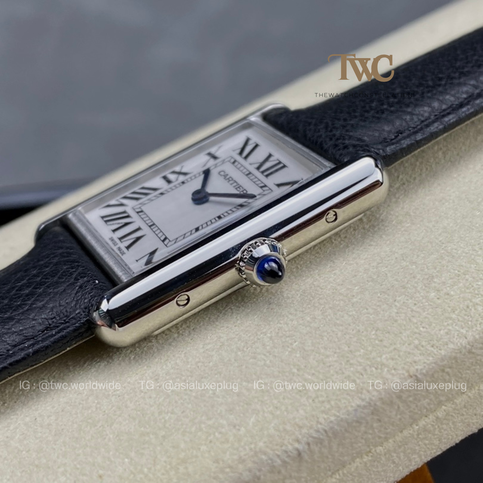 Cartier Tank Must Roman Numerals
